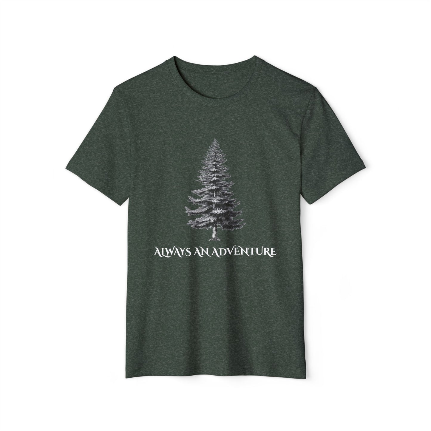 Eco-Friendly Organic T-Shirt, Sitka Spruce